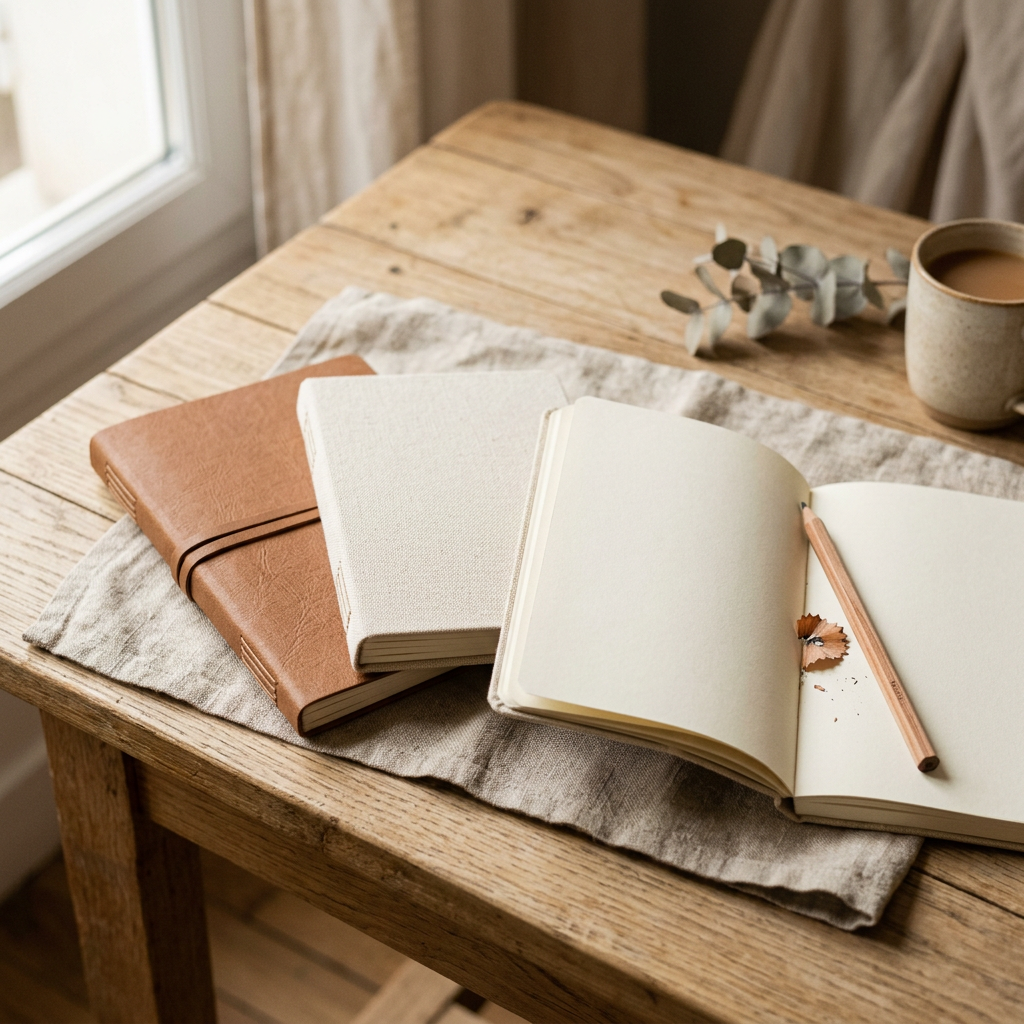 Image d’ambiance pour la collection Carnets et écriture
