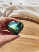Cœur en Labradorite – Pierre Naturelle Lithothérapie | Pièce Unique