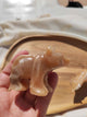 Ours Sculpté en Aragonite – Statuette Pierre Naturelle Lithothérapie