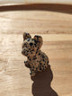 Bulldog en Jaspe Dalmatien – Statuette Pierre Naturelle Lithothérapie