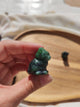 Statuette chat pierre naturelle lithothérapie fait main