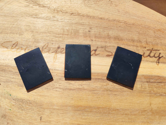 Plaque Shungite pour Téléphone – Protection Ondes EMF