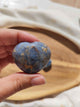 Cœur Opale Bleue – Pierre naturelle sculptée