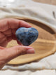 Cœur Opale Bleue – Pierre naturelle sculptée